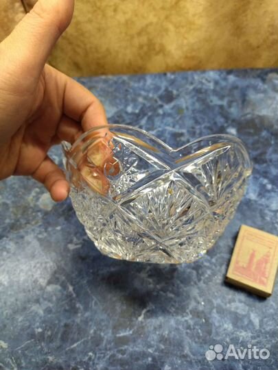 Салатник или конфетница хрусталь