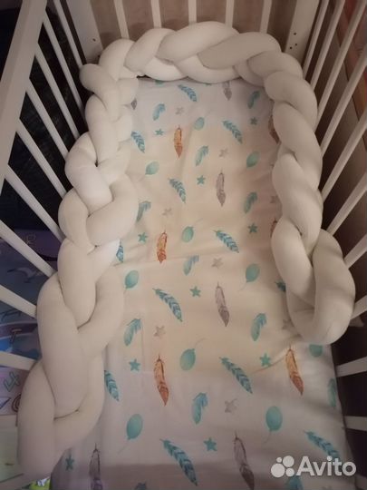 Бортик косичка