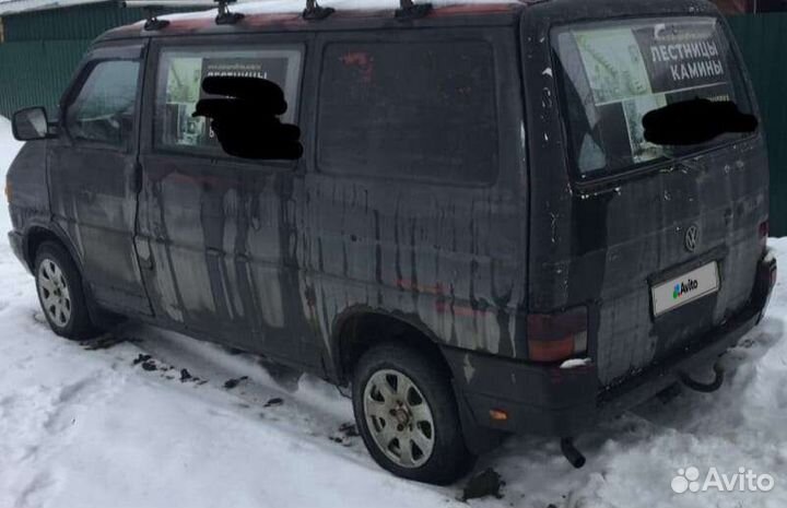 Volkswagen Transporter 1.9 МТ, 1991, 300 000 км