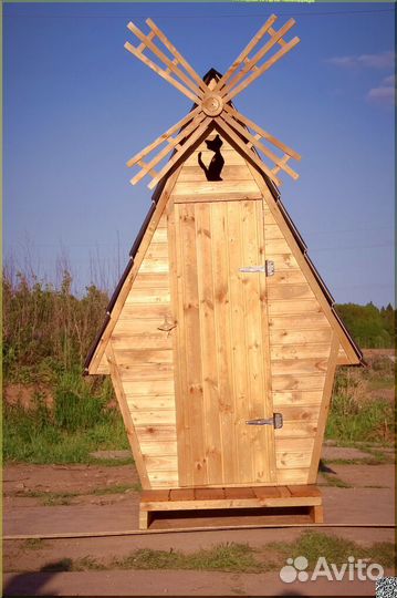 Дачный туалет с установкой KEY666