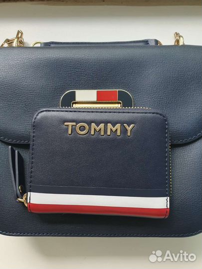 Кросс-боди и кошелек Tommy Hilfiger, новые