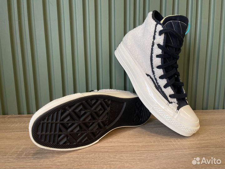 Converse Chuck 70 High Sherpa - Egret Кеды