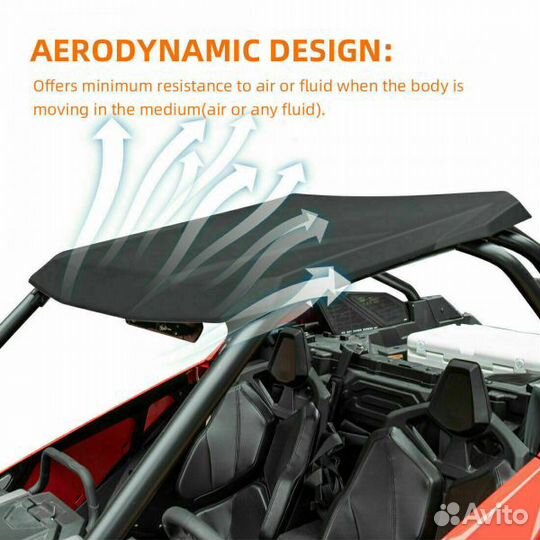 Пластиковая крыша для Polaris RZR PRO XP 2020