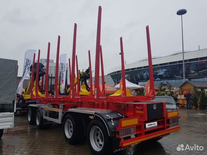 Прицеп лесовоз (сортиментовоз) Berger 88540000030-02, 2024