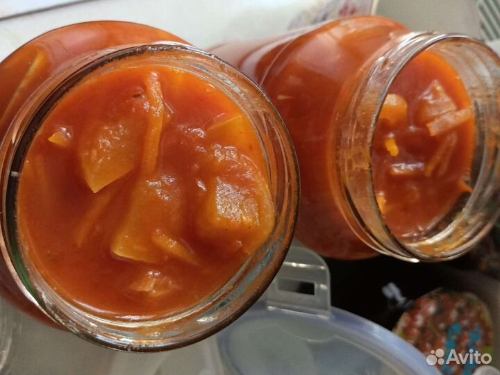 Лечо, лечо из кабачков, кабачковая икра, аджика