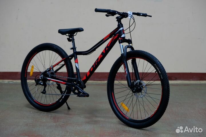 Велосипед lorak Race 27,5 черно-красный Alloy