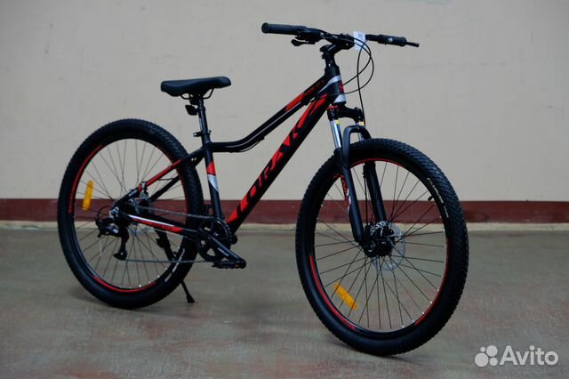 Велосипед lorak Race 27,5 черно-красный Alloy