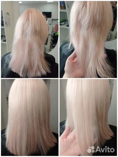 Модель на ламинирование, восстановление волос