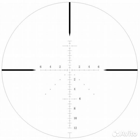 Прицел bobcat king 3-12x44 FFP Compact