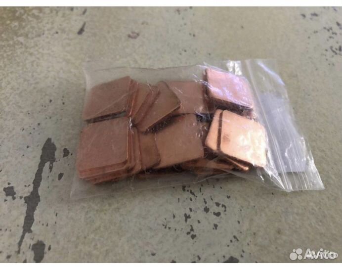 Медные пластины