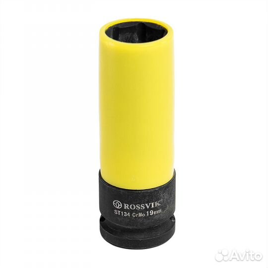 Головки 1/2 колесные с пластиковой защитой Rossvik