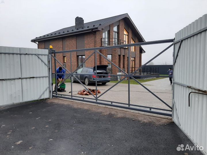 Раздвижные ворота