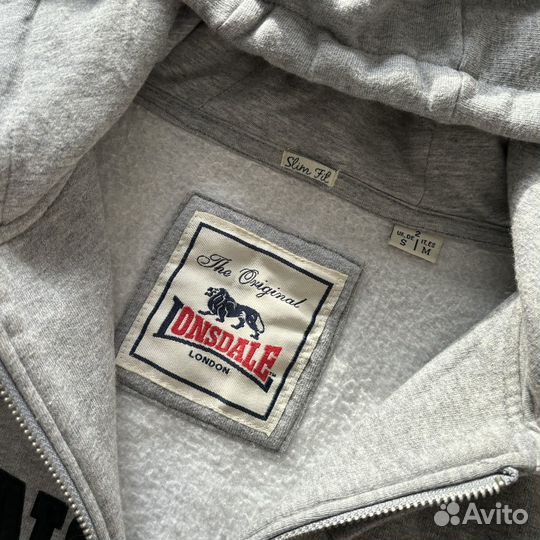 Зип -Худи Lonsdale р. S оригинал
