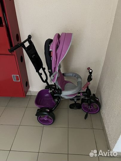 Велосипед с родительской ручкой