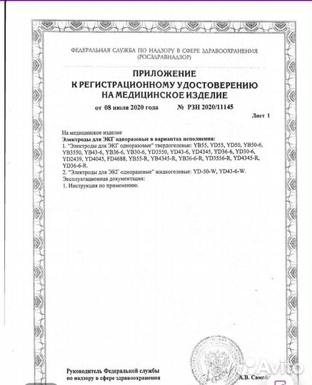 Электроды для экг