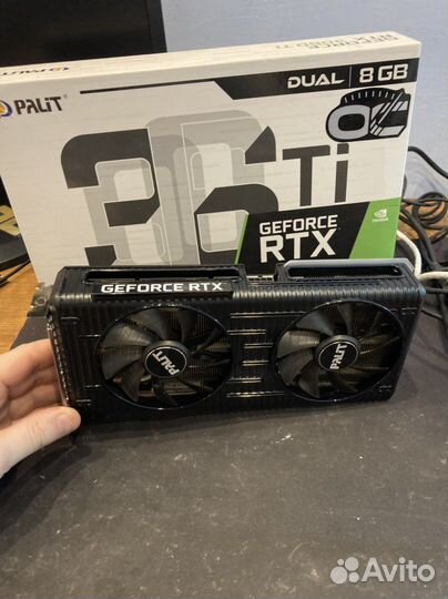 Palit rtx 3060ti 8gb на гарантии днс