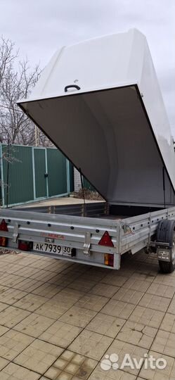 Прицеп легковой мсза 817712 с крышкой
