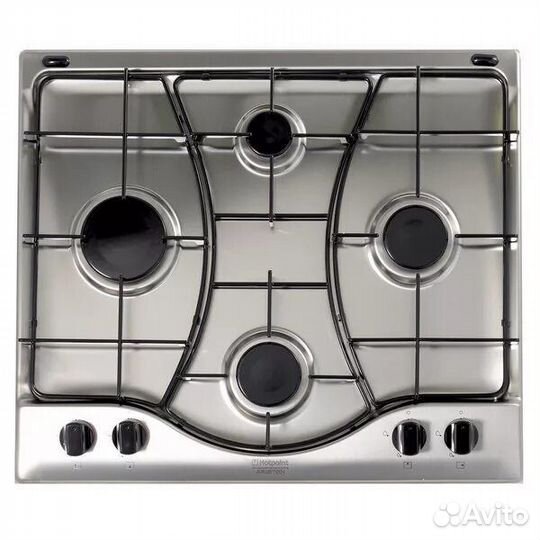 Газовая варочная панель + вытяжка hotpoint-ariston