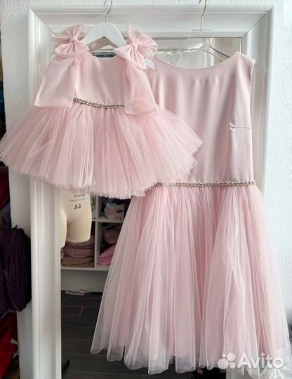 Family look Платье для мамы и дочки