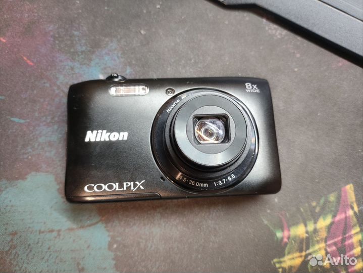 Компактный фотоаппарат Nikon Coolpix S3600