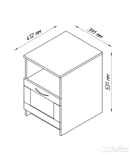 Прикроватная тумба бримнэс IKEA