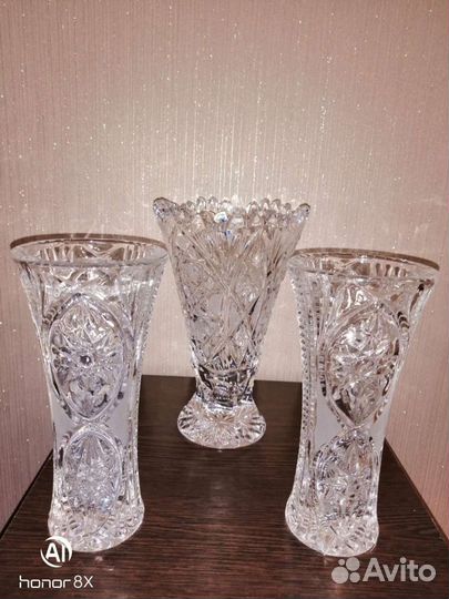 Ваза хрустальная СССР