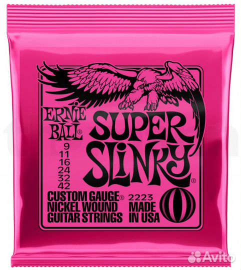 Ernie ball 2223 super slinky - (9-42)