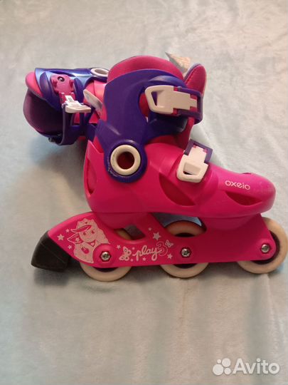 Роликовые коньки детские раздвижные
