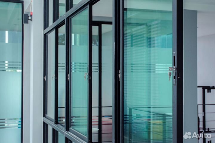 Алюминиевые окна под ключ