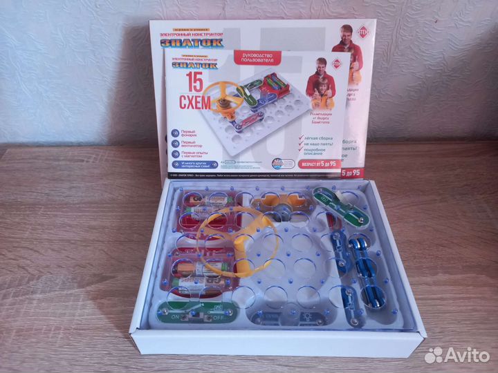 Электронный конструктор знаток 15 схем