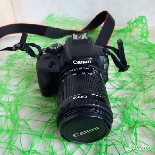 Зеркальный фотоаппарат Canon Кэнон 100D Kit Black