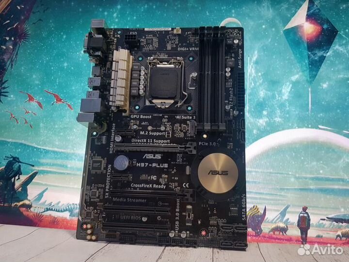Материнская плата Asus H97-Plus на Lga1150