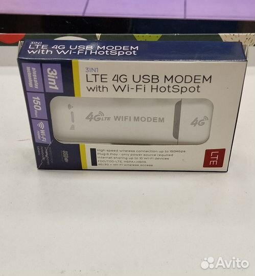 Беспроводной модем 3G 4G LTE, WI-FI роутер