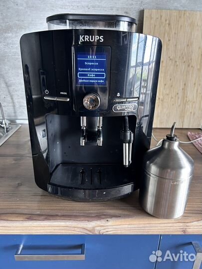 Кофемашина Krups quattro force