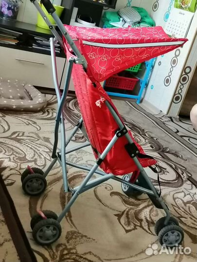 Прогулочная коляска трость бу