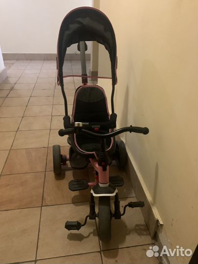 Велосипед трехколесный Kreiss розовый