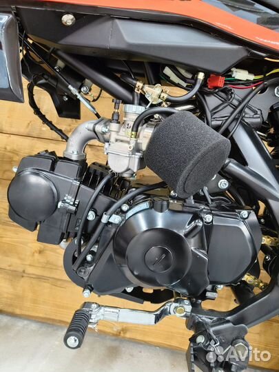 Питбайк Motoland GF125 E оранжевый