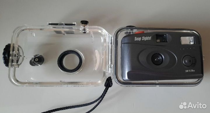 Фотоаппарат с подводным боксом