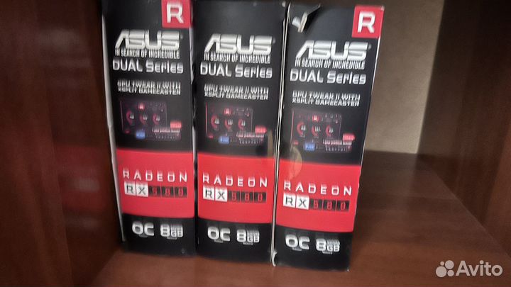 Видеокарта asus radeon rx580
