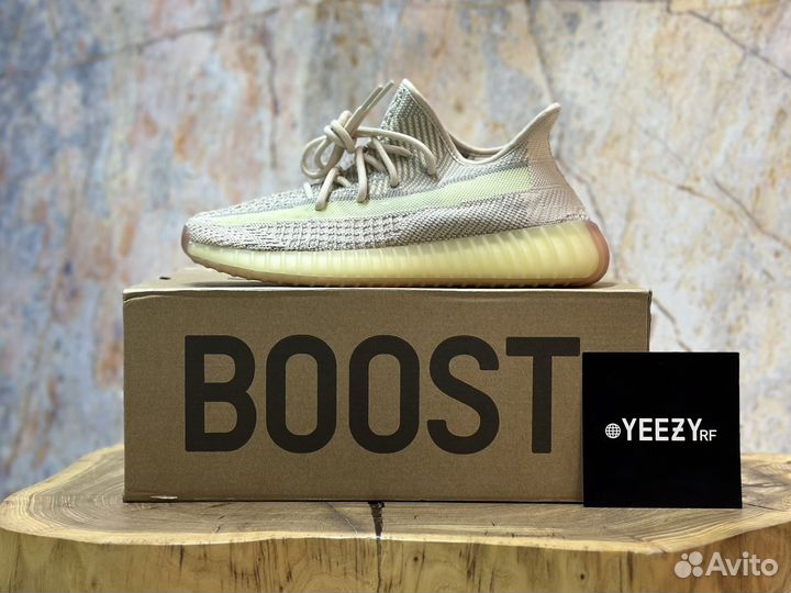 Кроссовки Adidas Yeezy Boost 350 V2 Citrin Reflect