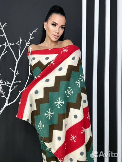 Плед флисовый новый Турция