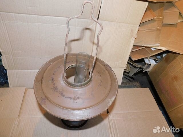 Старинная, керосиновая лампа периода СССР