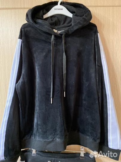 Спортивный велюровый костюм 48 размер