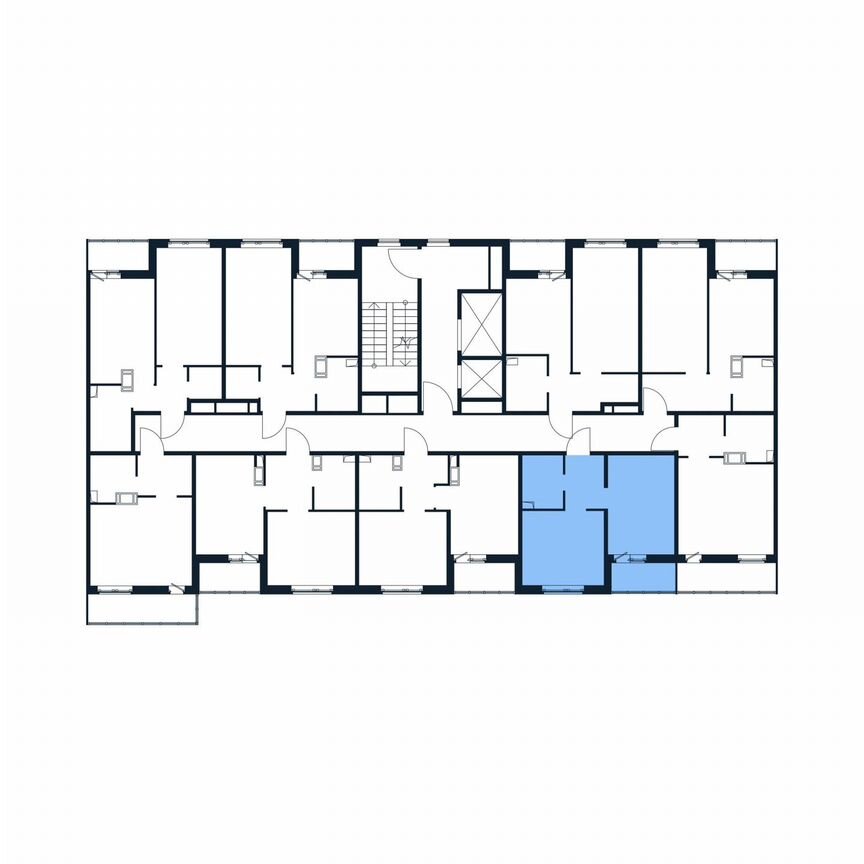 1-к. квартира, 34,2 м², 2/12 эт.