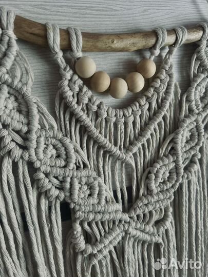 Макраме панно, итерьерное, ручная работа