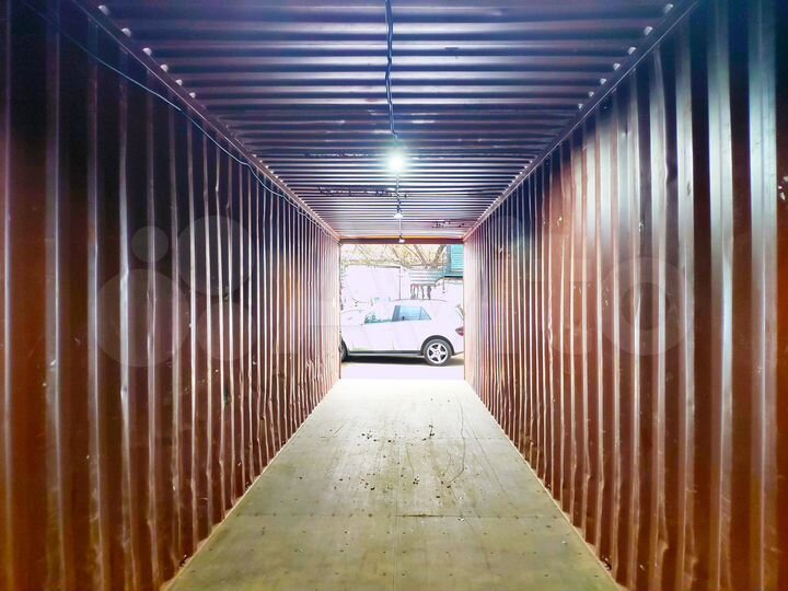 Складской контейнер 28 м² для товаров и вещей