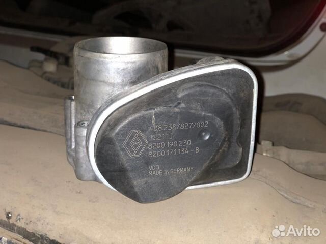 Дроссельная заслонка Renault Fluence Megan 3