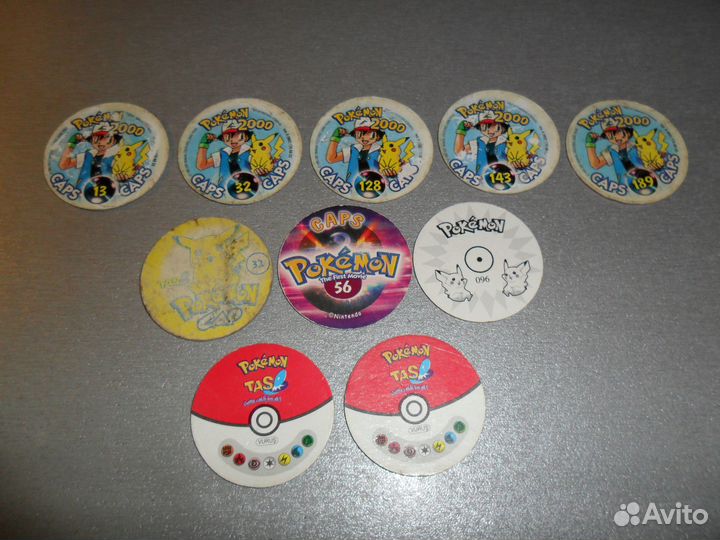 Фишки Pokemone, Mowgli, Hoppies, American Cap и др