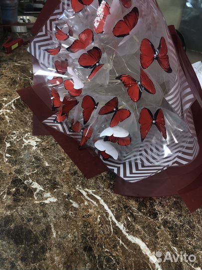 Букет из бабочек