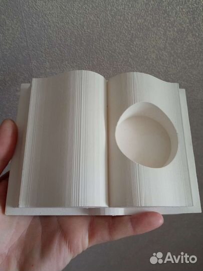 Гипсовое кашпо 